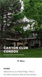 Mobile Screenshot of canyonclubcondos.org